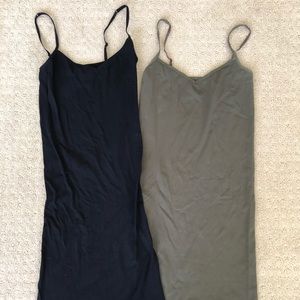 2 Intimately/Free People Seamless Mini Slip